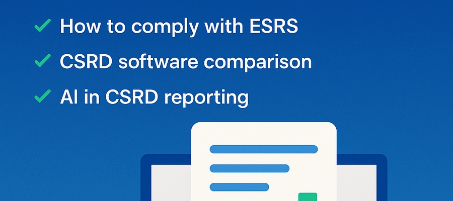 csrd reporting software comparison and guide
